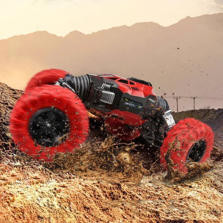 675E 1:16 2.4GHz Xe Điều Khiển Từ Xa Leo Núi Bốn Bánh Trước Sau Xoắn Đôi, Kích Thước: 33cm
