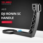 YELANGU A69 Tay Cầm Nâng Giá Đỡ Tay Cầm Cầm Tay Mở Rộng cho DJI Ronin SC, A69 cho DJI Ronin SC