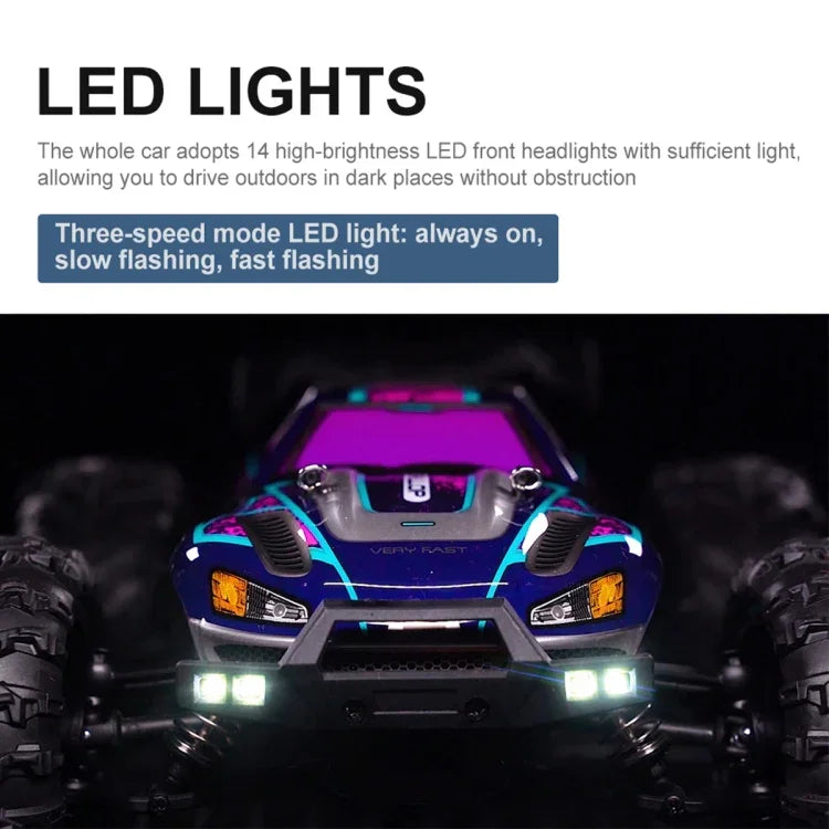 Xe đồ chơi điều khiển từ xa 2.4G 1:16 xe coupe địa hình 4WD SCY-16101 / Màu xanh