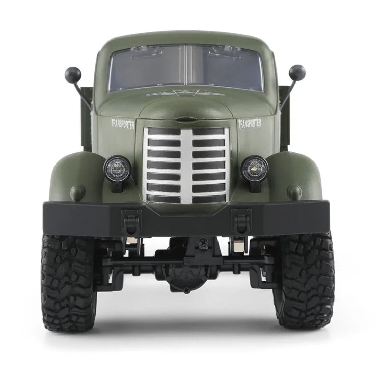 JJR/C Q60 Xe Tải Quân Sự Mini 1:16 2.4GHz RC 6WD Có Xích, Q60