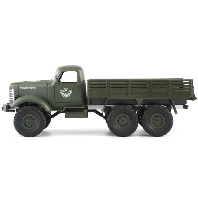 JJR/C Q60 Xe Tải Quân Sự Mini 1:16 2.4GHz RC 6WD Có Xích, Q60