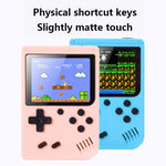 Máy chơi game cầm tay cổ điển mini Macaron MK500 cho trẻ em, tích hợp 500 trò chơi, hỗ trợ xuất AV, MK500 / Xám, MK500 / Xanh dương, MK500 / Vàng, MK500 / Hồng, MK500 / Xanh lá