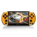 Máy chơi game cầm tay cổ điển Retro X7 Plus với màn hình HD 5.1 inch & bộ nhớ 8G, hỗ trợ MP4 / ebook, X7 Plus (Vàng + Đỏ), X7 Plus (Vàng), X7 Plus (Xanh dương + Đỏ), X7 Plus (Xanh dương), X7 Plus (Đỏ)