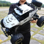 Xe leo núi điều khiển từ xa 4WD 2 động cơ 2.4GHz, Model:9268, 9268 (Đen), 9268 (Bạc)