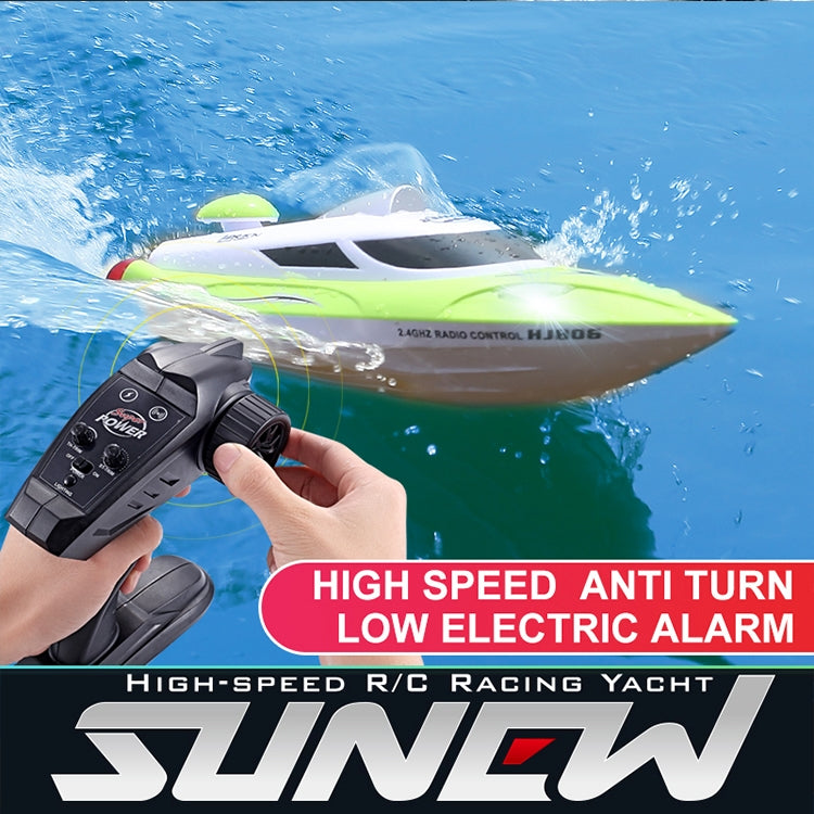 Thuyền Đua Làm Mát Bằng Nước Tốc Độ Cao HongXunJie HJ806 2.4Ghz với Bộ Điều Khiển Từ Xa, Chức Năng Lật Tự Động, Khoảng Cách Điều Khiển 200m