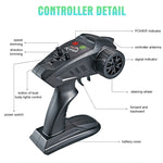 Thuyền Đua Làm Mát Bằng Nước Tốc Độ Cao HongXunJie HJ806 2.4Ghz với Bộ Điều Khiển Từ Xa, Chức Năng Lật Tự Động, Khoảng Cách Điều Khiển 200m