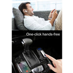 ER9 2 in 1 Hands-Free Calling Car Kit Wireless Bluetooth Headset Dual USB Charger FM Transmitter MP3 Music Player, ER9