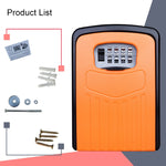 Hộp Bảo Mật Lớn Khóa Mật Khẩu Hộp Đựng Kim Loại Lưu Trữ Hộp An Ninh Biệt Thự Tủ Treo Tường