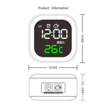 Đồng hồ thông minh USB cho nhà với đèn ngủ & chức năng nhớ & màn hình LED, đồng hồ thông minh