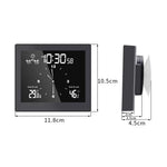 Đồng hồ treo tường phòng tắm chống nước TS-WP10-W, Bộ hẹn giờ, Nhiệt kế ẩm kế gia đình, TS-WP10-W, TS-WP10-B