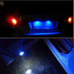 2 PCS Festoon 36mm 2W 160LM White Light 16 LED SMD 4014 Error Free License Plate Lights Car Light Bulb, 36mm