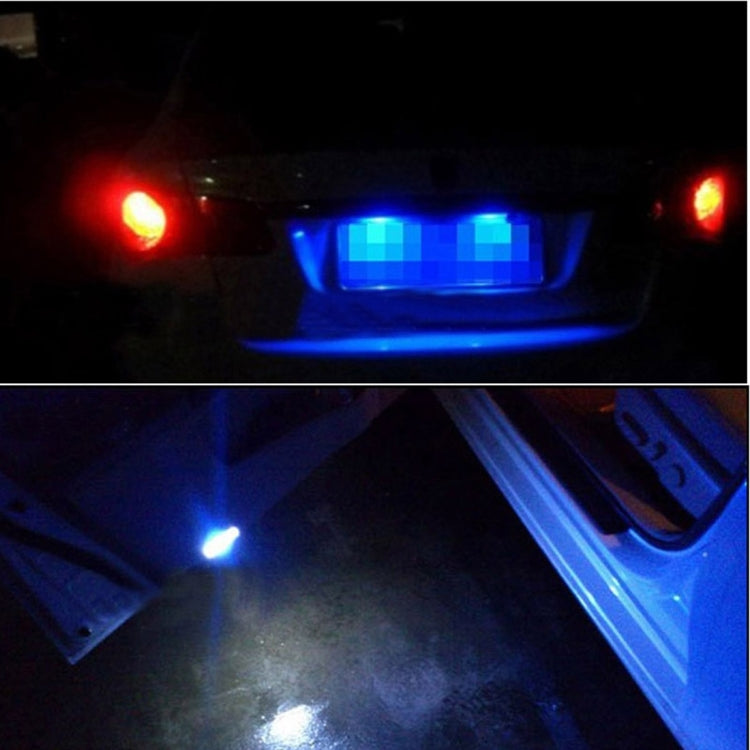 2 PCS Festoon 39mm 2W 200LM White Light 20 LED SMD 4014 Error Free License Plate Lights Car Light Bulb, 39mm