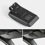 Bộ kit loa rảnh tay xe hơi Bluetooth không dây đa điểm SP09 V4.2, hỗ trợ đọc giọng nói & cảm biến rung