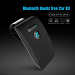 Bộ kit loa rảnh tay xe hơi Bluetooth không dây đa điểm SP09 V4.2, hỗ trợ đọc giọng nói & cảm biến rung