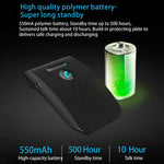Bộ kit loa rảnh tay xe hơi Bluetooth không dây đa điểm SP09 V4.2, hỗ trợ đọc giọng nói & cảm biến rung