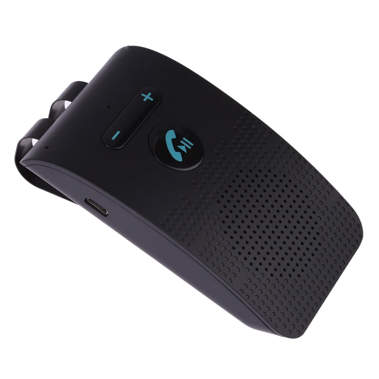 Bộ kit loa rảnh tay xe hơi Bluetooth không dây đa điểm SP09 V4.2, hỗ trợ đọc giọng nói & cảm biến rung