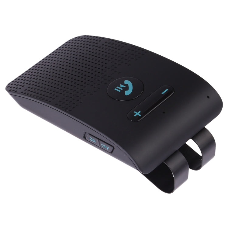 Bộ kit loa rảnh tay xe hơi Bluetooth không dây đa điểm SP09 V4.2, hỗ trợ đọc giọng nói & cảm biến rung