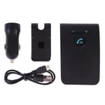 Bộ kit loa rảnh tay xe hơi Bluetooth không dây đa điểm SP09 V4.2, hỗ trợ đọc giọng nói & cảm biến rung