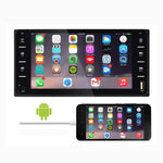 Thiết bị dẫn đường GPS xe hơi màn hình cảm ứng đa điểm 7 inch 848V, hỗ trợ thẻ TF / USB / AUX / MP5 Player / kết nối Android & iPhone, 848V