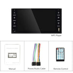 Thiết bị dẫn đường GPS xe hơi màn hình cảm ứng đa điểm 7 inch 848V, hỗ trợ thẻ TF / USB / AUX / MP5 Player / kết nối Android & iPhone, 848V