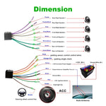 Thiết bị dẫn đường GPS xe hơi màn hình cảm ứng đa điểm 7 inch 848V, hỗ trợ thẻ TF / USB / AUX / MP5 Player / kết nối Android & iPhone, 848V