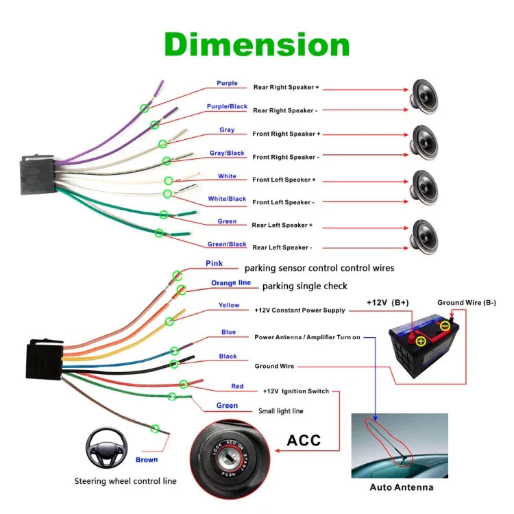 Thiết bị dẫn đường GPS xe hơi màn hình cảm ứng đa điểm 7 inch 848V, hỗ trợ thẻ TF / USB / AUX / MP5 Player / kết nối Android & iPhone, 848V