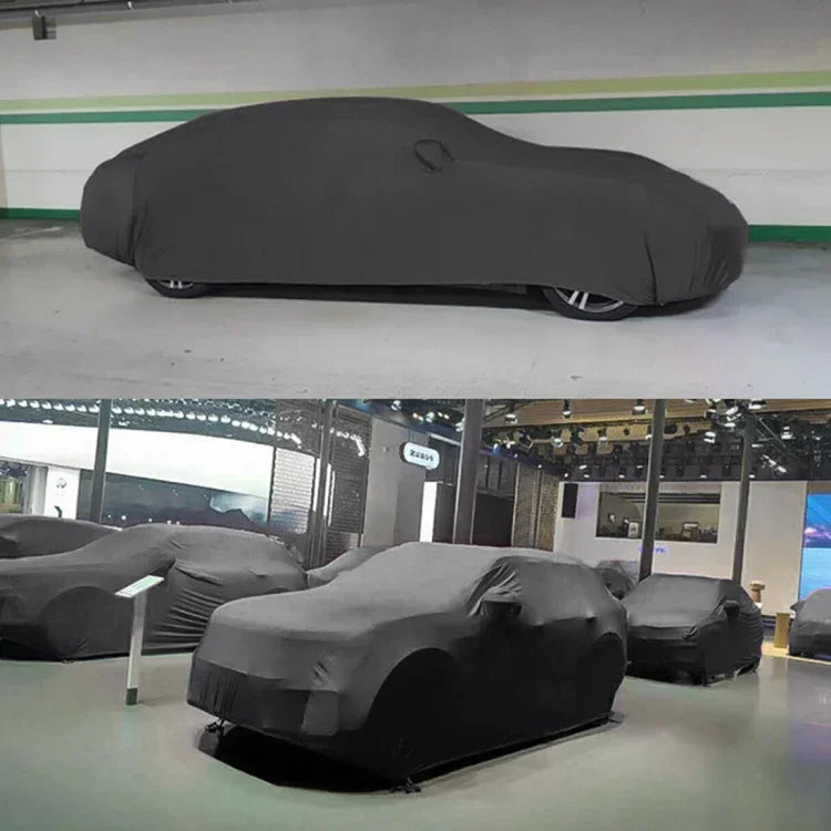 Bạt phủ xe hơi chống bụi, chống UV, cách nhiệt, co giãn bằng bông đàn hồi cho xe hatchback, Kích thước: 3.9m~4.19m, Kích thước: 3.9m~4.19m