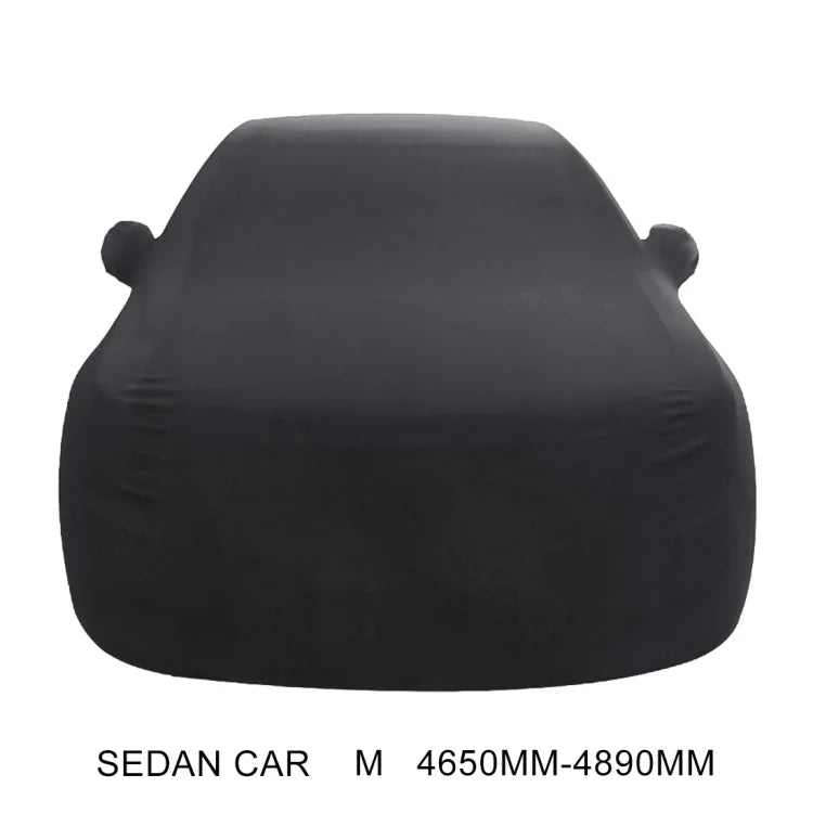 Bạt phủ xe hơi chống bụi, chống UV, cách nhiệt, co giãn bằng bông đàn hồi cho xe sedan, Kích thước: M, 4.65m~4.89m, Kích thước: M, 4.65m~4.89m