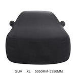 Bạt phủ xe hơi chống bụi, chống UV, cách nhiệt, co giãn bằng bông đàn hồi cho SUV, Kích thước: XL, 5.05m~5.35m, Kích thước: XL, 5.05m~5.35m