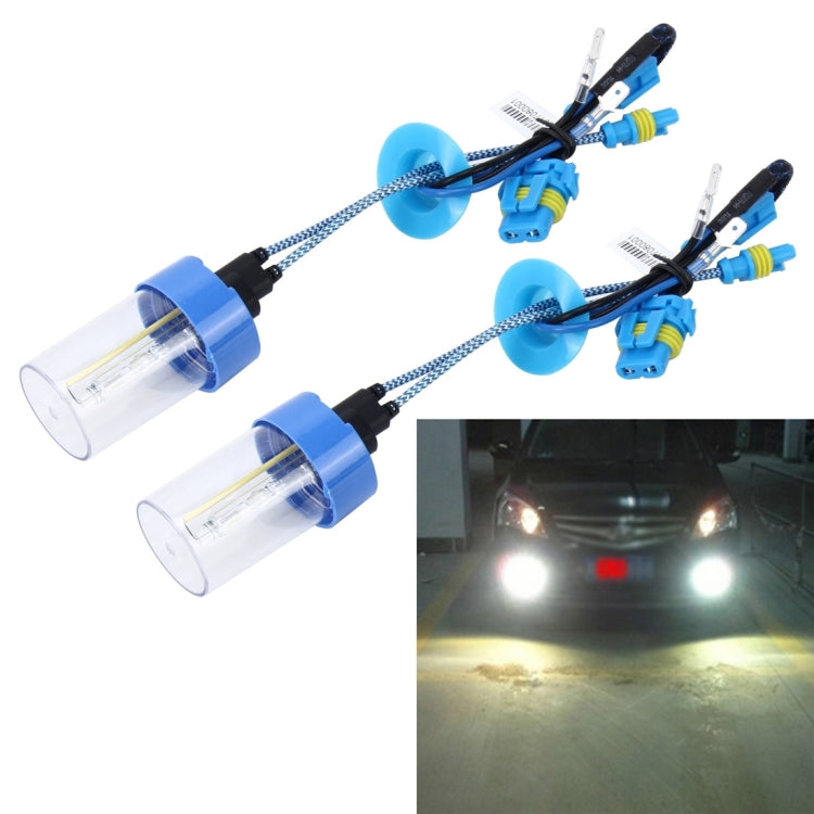 2 PCS 9005 55W 5500K HID Bulbs Xenon Lights Lamps, AC 12V, 9005