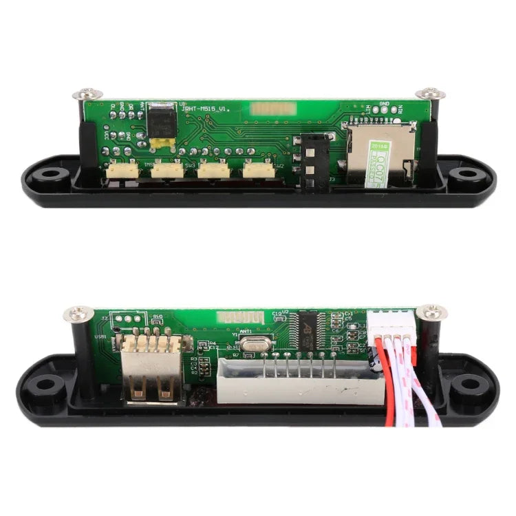 Bảng giải mã âm thanh MP3 xe hơi 12V radio FM thẻ TF USB cổng AUX 3,5 mm, không có Bluetooth và ghi âm