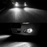 2 Cái Đèn sương mù ô tô 9005 DC9-16V / 3.5W / 6000K / 320LM 12LEDs SMD-ZH3030, có dòng điện không đổi, 9005