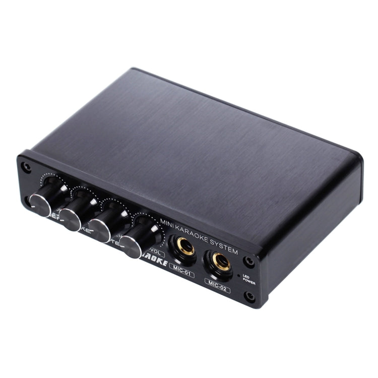 A933 Hệ thống máy karaoke mini, bộ trộn âm thanh ampli cho PC / TV / điện thoại di động, hỗ trợ RCA vào / 2 kênh mic vào, A933