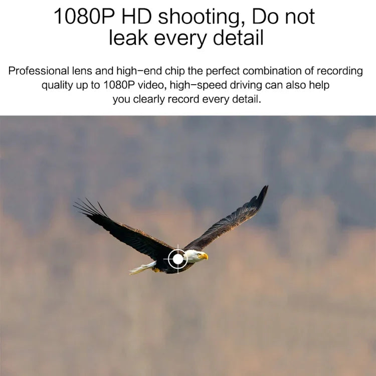 Gương chiếu hậu LCD cảm ứng 7 inch V100 Ghi hình xe với camera riêng biệt, Góc nhìn rộng 170 độ, Hỗ trợ nhìn ban đêm / Quay vòng / Phát hiện chuyển động / Cảm biến G / Thẻ TF, 7 inch