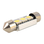 10 PCS 36mm DC12V / 1.7W / 7000K / 70LM 3LEDs SMD-5050 Car Reading Lamp, 36mm, 3LEDs SMD-5050