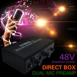 LINEPAUDIO A961 Bộ Khuếch Đại Micro 2 Kênh cho Đàn Guitar Điện và Đàn Bass Điện, A961