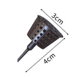 10 bộ dụng cụ bonsai sản phẩm làm vườn hộp phân bón bonsai có nắp, kích thước nhỏ: 4 x 3cm, kích thước nhỏ: 4 x 3cm