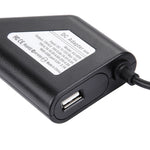 Sạc xe hơi đa năng 90W cho laptop với 8 bộ chuyển đổi nguồn & 1 cổng USB cho Samsung, Sony, Asus, Acer, IBM, HP, Lenovo