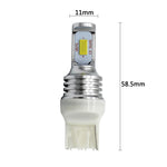 2 PCS T20/7440 72W 1000LM 6000-6500K Bright White Light Car Turn Backup LED Bulbs Reversing Lights, DC 12-24V, T20/7440 Backup Light, T20/7440