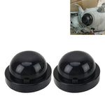 2 PCS K105 Universal Car LED Headlight HID Xenon Lamp Silicone Dust Cover Seal Caps Car Dust Cover Waterproof Dustproof Sealing Headlamp Cover for Car Retrofit, Inner Diameter: 10.5cm, Inner Diameter: 10.5cm