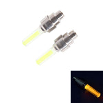 2 đèn bánh xe có pin cho ô tô / xe máy / xe đạp