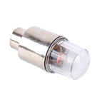 2 đèn nắp van bánh xe có pin cho ô tô / xe máy / xe đạp
