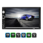Đầu thu radio ô tô 2 Din 7 inch HD 7010B, hỗ trợ FM & USB & thẻ TF, 7010B
