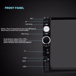 Đầu thu radio ô tô 2 Din 7 inch HD 7010B, hỗ trợ FM & USB & thẻ TF, 7010B