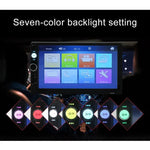 Đầu thu radio ô tô 2 Din 7 inch HD 7010B, hỗ trợ FM & USB & thẻ TF, 7010B