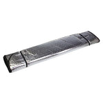 Tấm che nắng kính chắn gió xe ô tô bằng giấy bạc nhôm màu bạc, chắn nắng cửa trước, bảo vệ chống tia UV, kích thước: 130 x 60cm