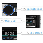 SWM-530 Bộ sạc xe hơi 12V đa năng 2 cổng USB, đầu thu radio MP3, hỗ trợ FM & Bluetooth có điều khiển từ xa, SWM-530