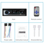 SWM-530 Bộ sạc xe hơi 12V đa năng 2 cổng USB, đầu thu radio MP3, hỗ trợ FM & Bluetooth có điều khiển từ xa, SWM-530