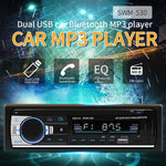 SWM-530 Bộ sạc xe hơi 12V đa năng 2 cổng USB, đầu thu radio MP3, hỗ trợ FM & Bluetooth có điều khiển từ xa, SWM-530