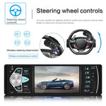 SWM-4022D Đầu thu radio xe hơi đa năng 12V màn hình HD 4,1 inch MP5, hỗ trợ FM & Bluetooth & thẻ TF có điều khiển từ xa, SWM-4022D